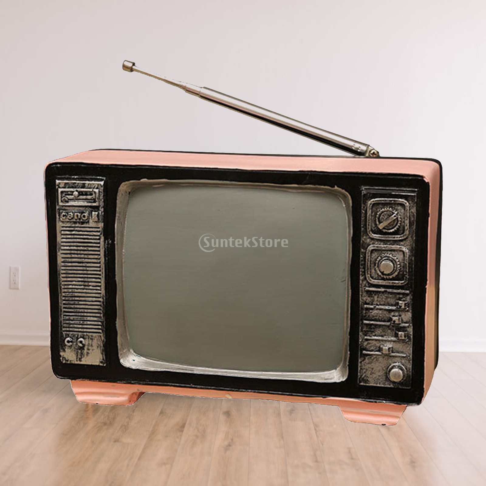 Vintage Collectibles Store - Gerçekçi Retro TV Modeli, Ev, Kafe