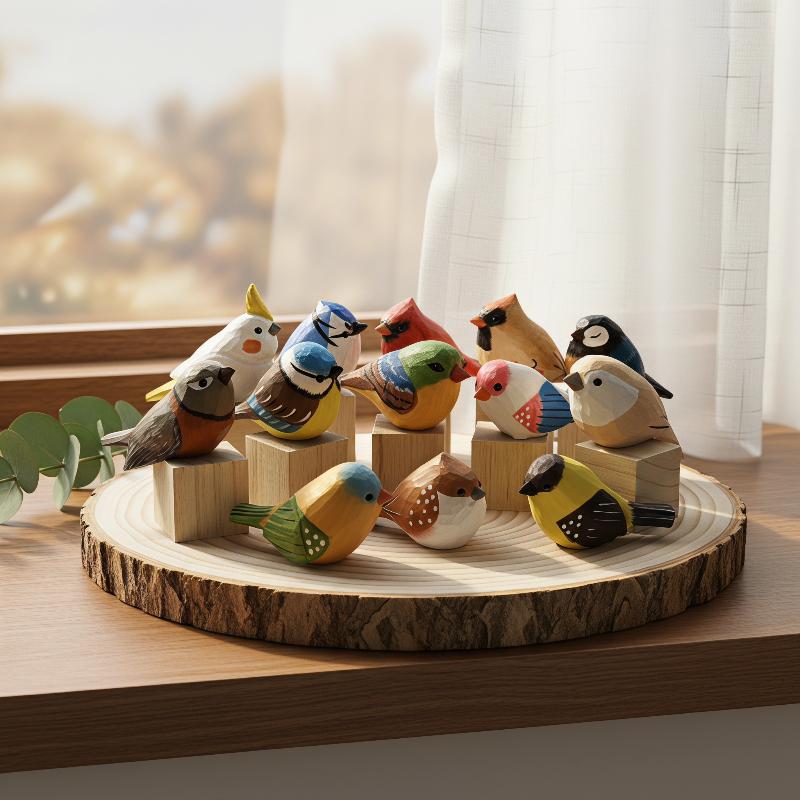 Sevimli El Yapımı Ahşap Kuş Fi - Vintage Collectibles Store incelemesi ve fiyatı